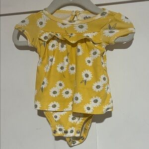 Child of Mine Yellow Floral Baby Dress